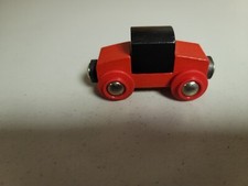 Brio wooden Railway Replacement Red Shed Train car Very Good Condition