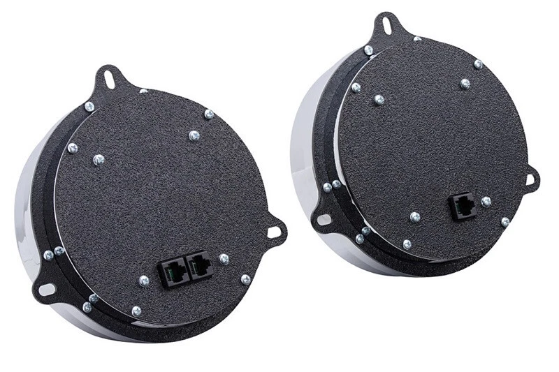 Dakota Digital 1954 Chevy Pickup sistema de calibre analógico negro blanco VHX-54C-PU-K-W Foto 3 de 4