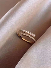 High-End Subtle Wind Copper Micro-Inlaid Pearl, High Quality Global Classic Supe