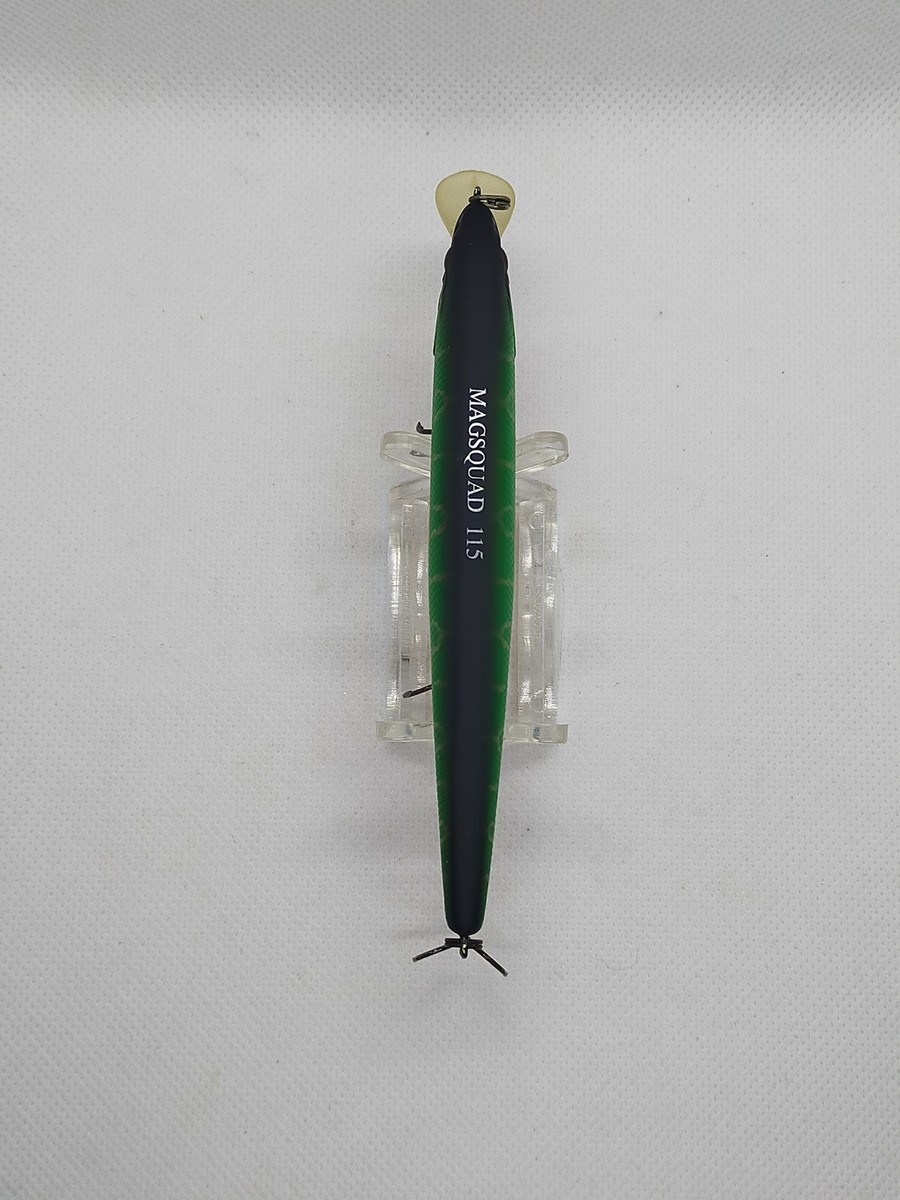 JACKALL MAG SQUAD 115F – Leurre Flottant 115 Mm – Pêche Freshwater – Occasion