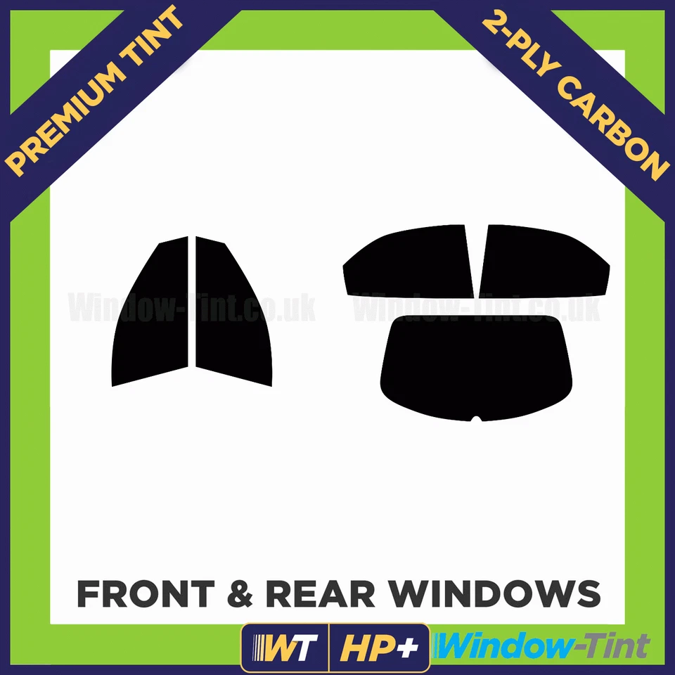 Para Fiat Brava 5 puertas hatchback 95-01 carbono precortado ventana tinte completo 2 capas HP+ Foto 2 de 4