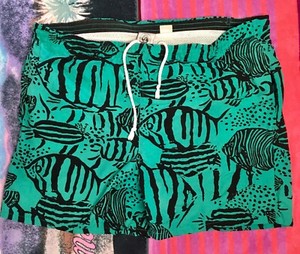 vaporwave swim trunks