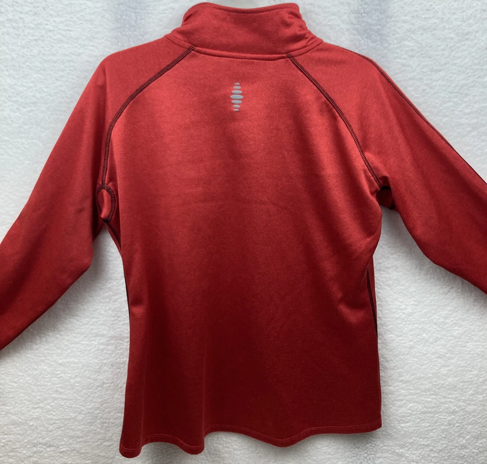 Utah Utes KA For Her 1/4 Zip Pullover Top L/G  Red  Long Sleeve Shirt Active VG - Image 4 of 4