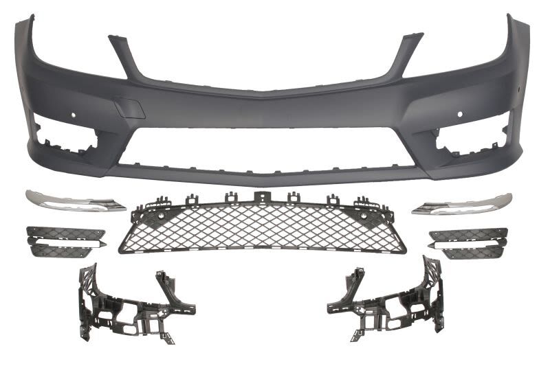 Front Bumper Fits for: MERCEDES C-CLASS W204 03.11-12.13