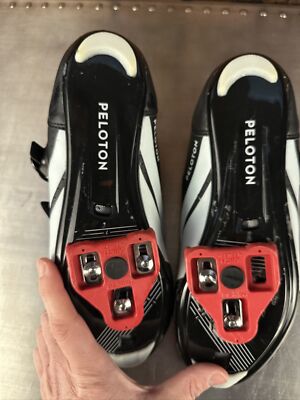 Peloton Men’s Black and White Sneakers Sz 41 Peloton Cycling Shoes Size 41 Men main image 3