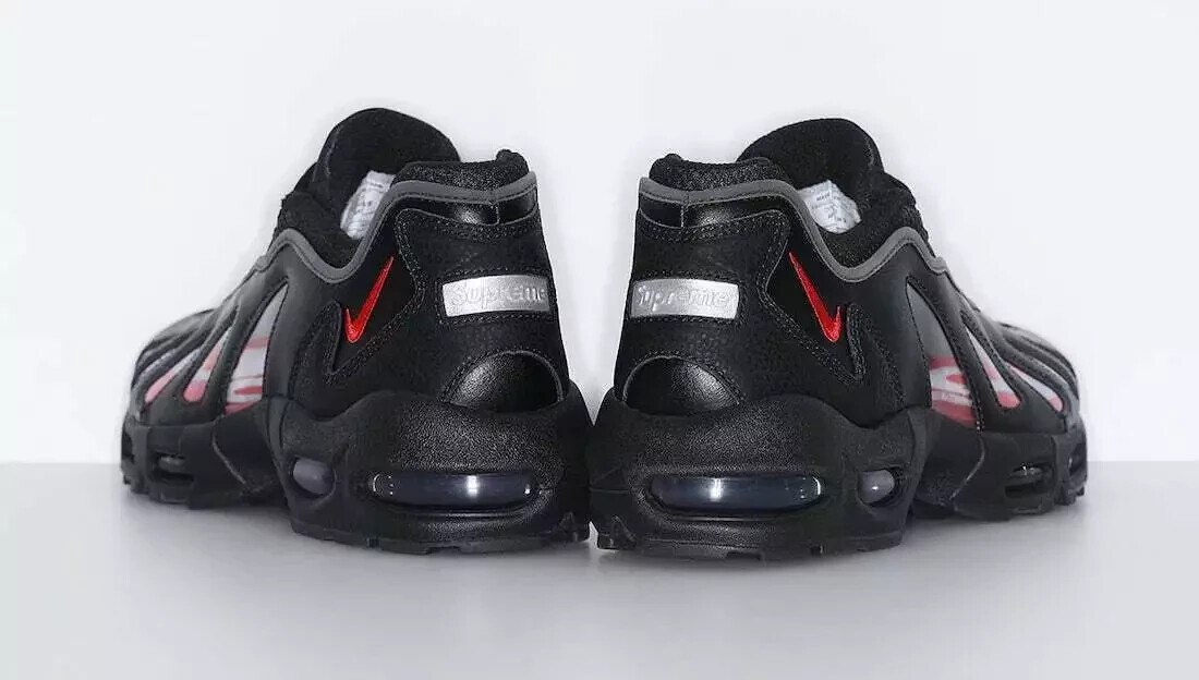 Size 9 - Supreme x Nike Air Max 96 Black for sale online | eBay