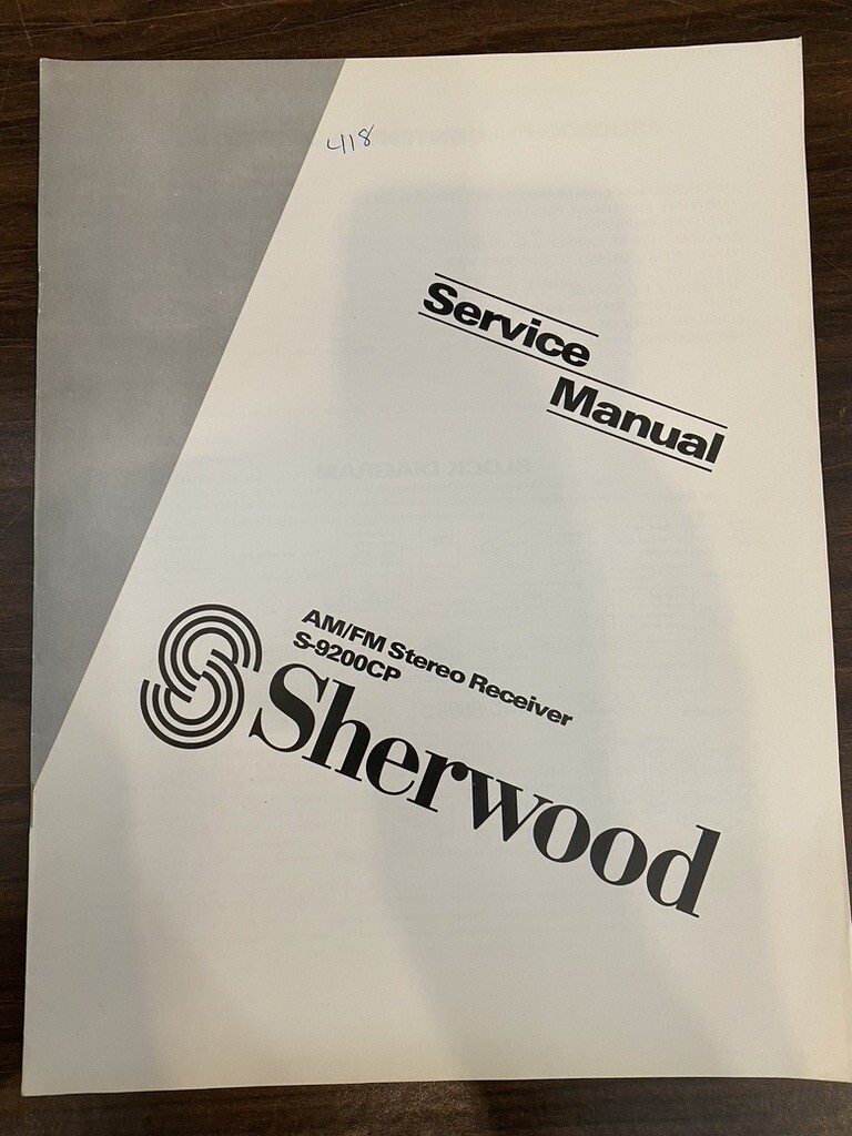 Sherwood S-9200CP vintage audio equipment - eBay listing photo 2