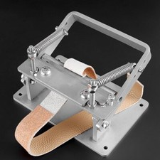 Stainless Steel Manual Leather Splitter Machine Shovel Skiver Paring Cutting