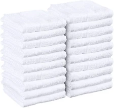 Salon Towels White 16"x27" For Hand, Gym, Beauty, Hair, Spa, and Home Hair Care