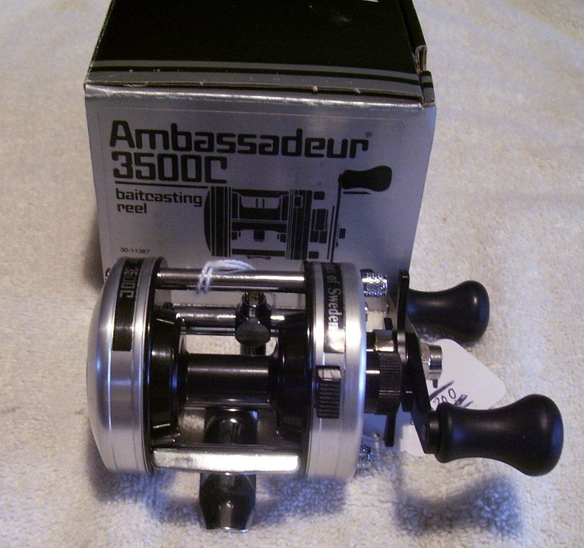 VINTAGE ABU AMBASSADEUR 3500C REEL 4/30/22 NEW IN BOX OLD VINTAGE ABU AMBASSADEUR 3500C REEL 4/30/22 NEW IN BOX OLD
