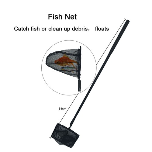 25" Fish Tank Aquarium Glass Cleaner Tool Stainless Steel Algae Scraper Scrubber - Picture 4 of 10