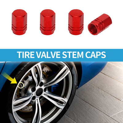 4PCS Aluminum Alloy Car Tire Valve Caps Hex Tyre V... - Vicedeal