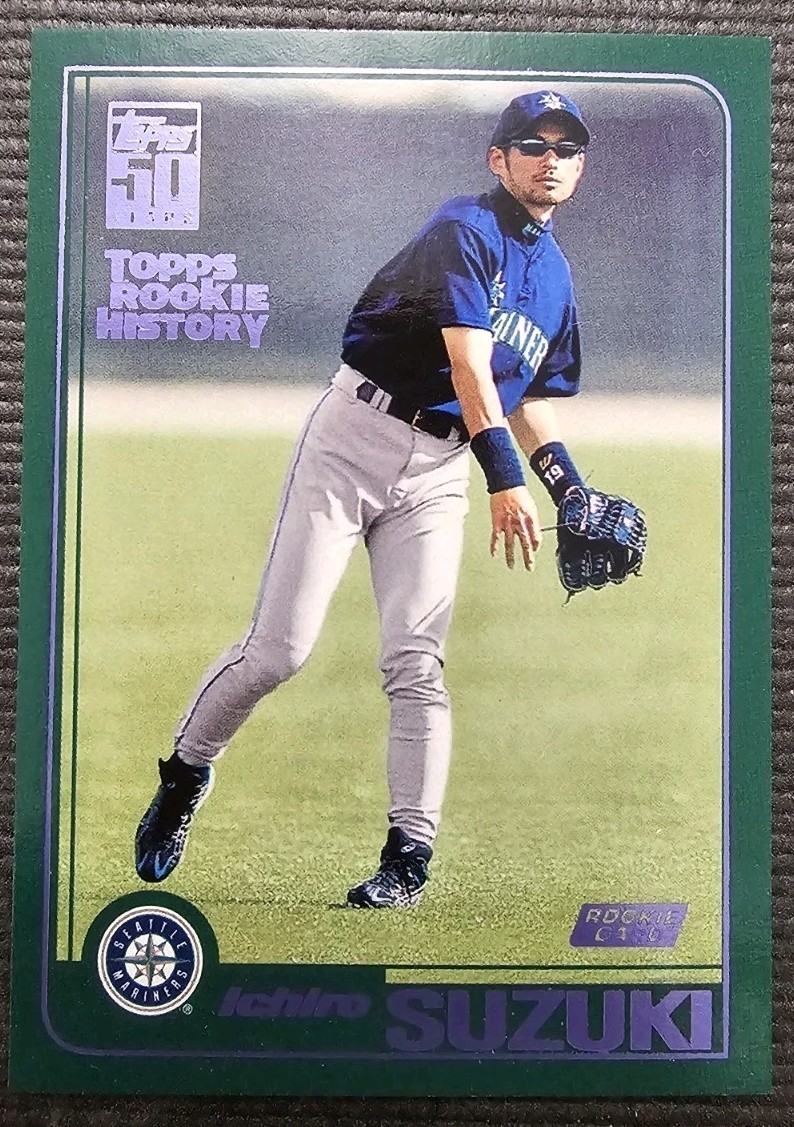 ICHIRO SUZUKI 2018 Topps Archives Rookie History Purple 143/150