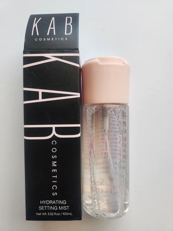 KAB COSMETICS Hydrating Setting Mist (3.52 fl oz/100 ml) NIB 