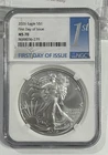 2026 American Silver Eagle 1 oz Silver First Day Of Issue NGC MS 70
