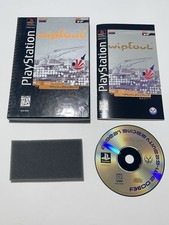 Wipeout LongBox (PlayStation PS1) CIB Complete in Box w Manual, Reg, Foam TESTED