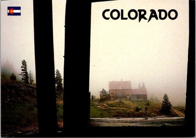 Colorado Abandoned Gold Mines High Country Postcard c1990 Golden Era