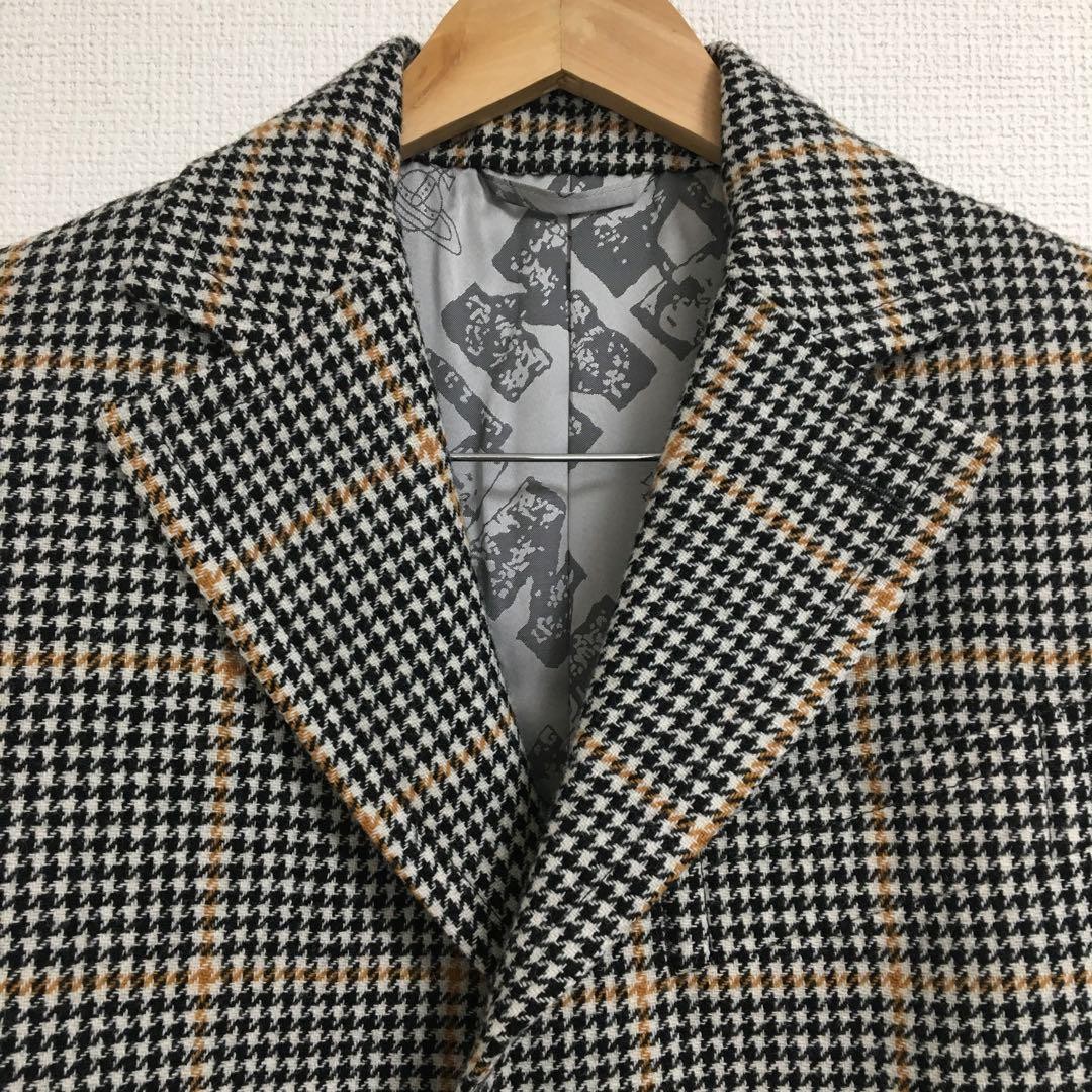 Vivienne Westwood MAN ドッグトゥース アーマーPコート Vivienne Westwood MAN ヴィヴィアンウエストウッドマン
