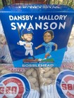 New ListingDansby & Mallory Swanson Bobblehead Chicago Cubs 8/17/25 Sga New In Box
