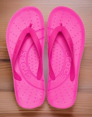 Crocs Barbie Pink Flip Flop 8