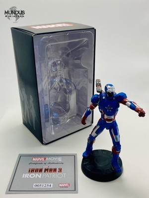 MARVEL Movie Collection Iron Patriot Figur #23 Eaglemoss Boxed + Zertifikat