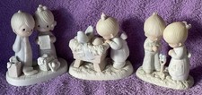 Precious Moments ~ Lot of 3 Figurines ~ No Boxes