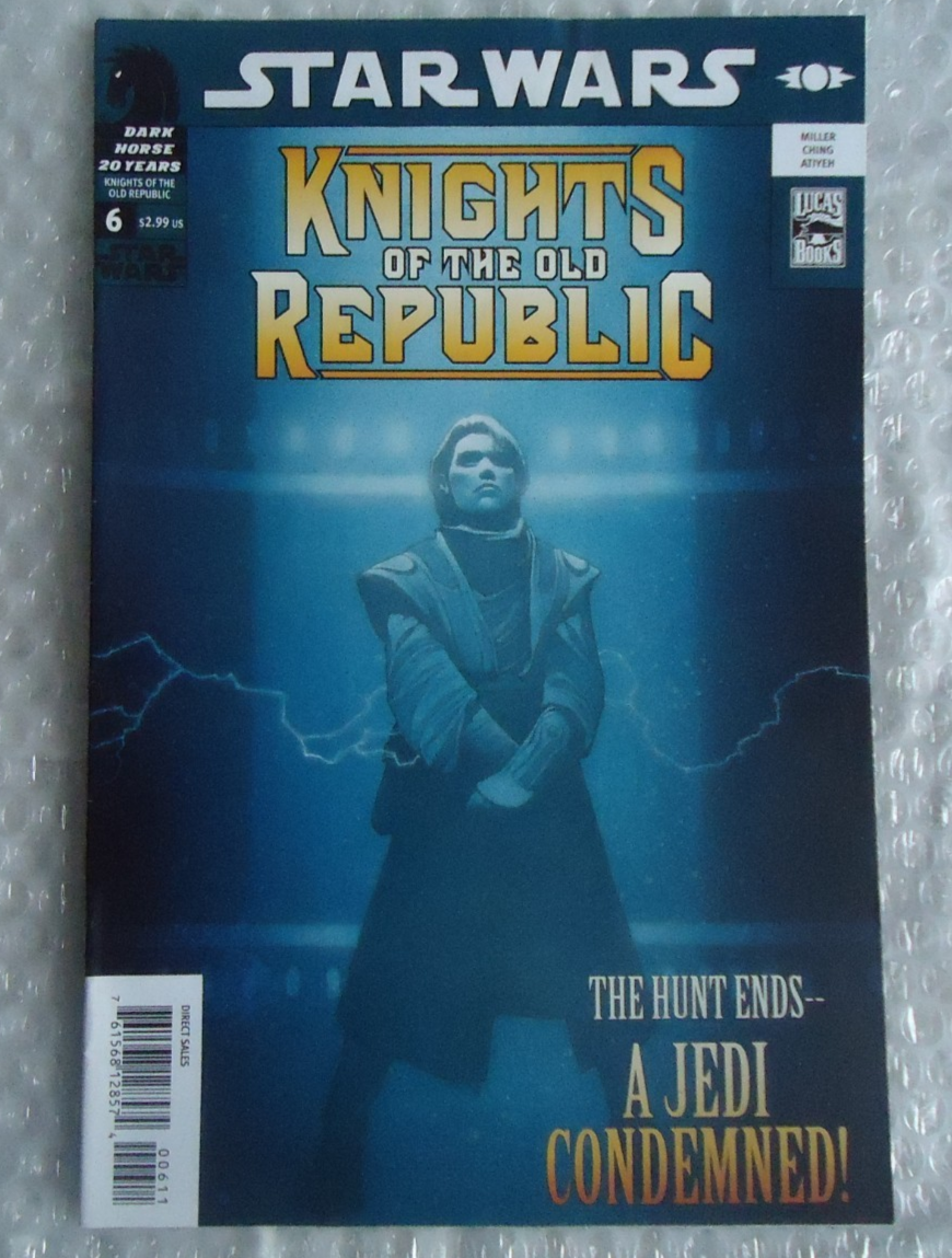 Dark Horse Comics STAR WARS KNIGHTS OF THE OLD REPUBLIC ISSUE # 6 Comic Book (S