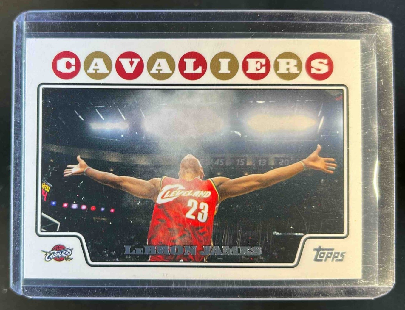 2008-09 Topps LeBron James #23 Cavaliers
