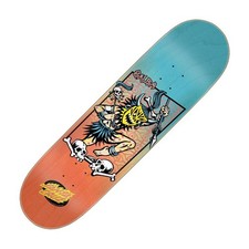 Santa Cruz Skateboards Salba Voodoo Frame (Orange/Blue) Skateboard Deck 8.5''