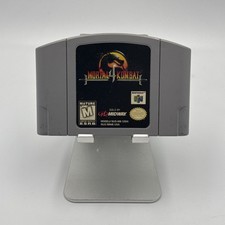 Mortal Kombat 4 (Cartridge Only) Nintendo 64 N64 Game Tested Working Authentic