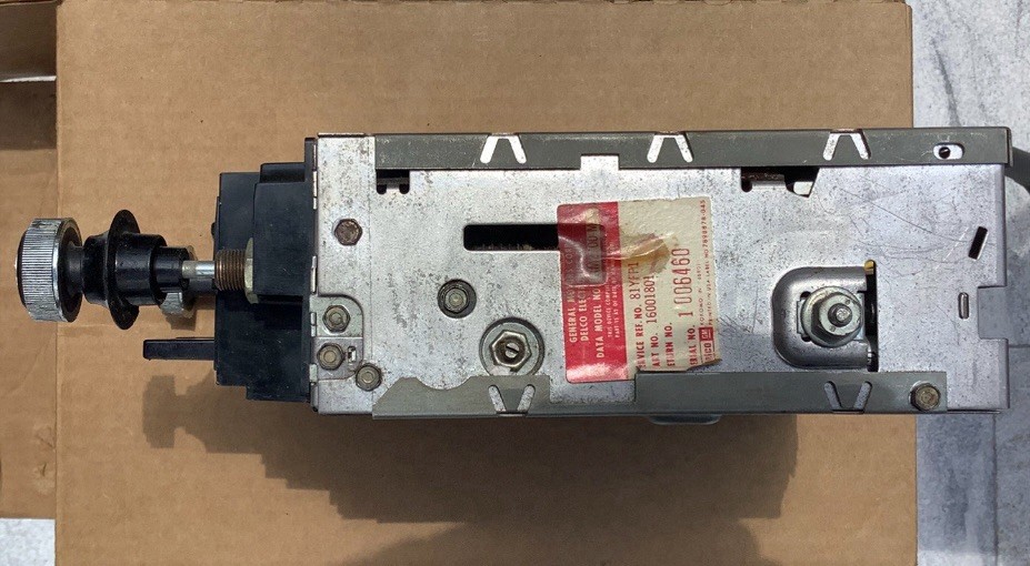 Genuine OEM 1978 C3 Chevy Corvette Push Button AM FM Radio | eBay