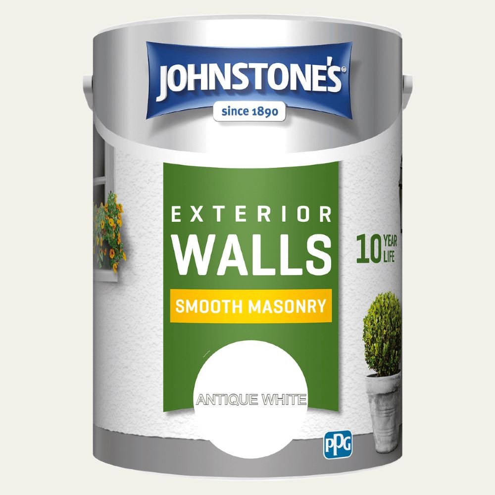 JOHNSTONES RETAIL SMOOTH MASONRY ANTIQUE WHITE 5L