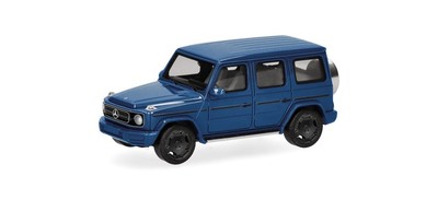 Herpa 431194 - 1/87 MB G 580 mit EQ-Technologie (N465) sodalitblaumetallic - Neu