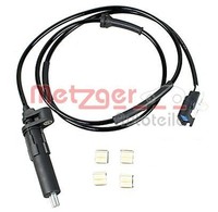 Sensor Raddrehzahl Hinten Links Metzger 09001040 FÜR Ford Raddrehzahlsensor