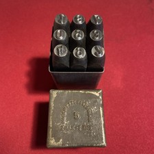 alte Schlagzahlen 5mm Vintage Oldtimer