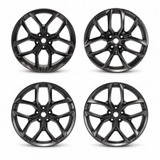 Set Of 4 Ferrari Gtc4lusso Genuine Oem 20 Forged Wheels Corsa Grey 3271089