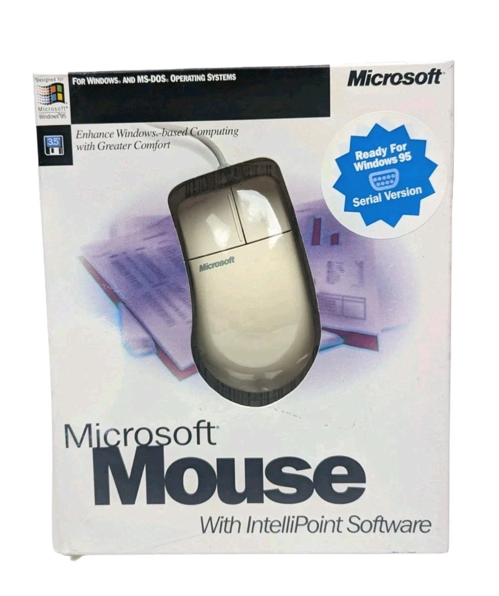 Souris Optique PS/2 Noir Et Argent – Compatible Windows Jusqu'à 7, DPI 2000 – Neuf