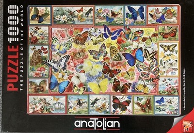 Puzzle 1000, Schmetterlinge - sehr selten