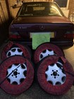 Genuine Mercedes E320 w124 8 hole alloy wheels, tyres & bags