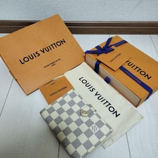 Louis Vuitton R20706 Damier Azur Agenda PM Notebook Cover White Fashion Item