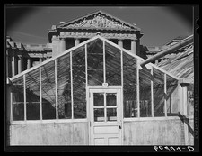 Foto: Invernadero del Departamento de Trabajo de Washington D.C. 1939 octubre