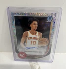 Topps Bowman Chrome Zaccharie Risacher Auto Speckle /299 BCA-ZR