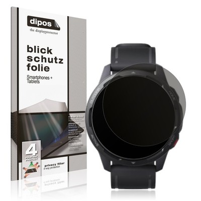 Blickschutzfolie für Xiaomi Watch S1 Active matt Schutzfolie Folie Display