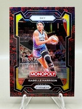 2024 Panini Prizm Monopoly WNBA #36 Isabelle Harrison Classic Icons Red Prizm