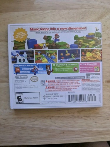 Super Mario 3D Land (Nintendo 3DS) CIB - Great Condition, Tested & Working! - Picture 2 of 5