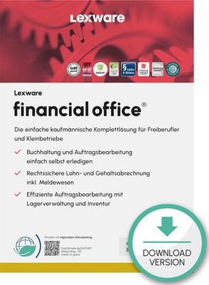 LEXWARE financial office basis 2026 ESD Download, Jahresversion 365-Tage