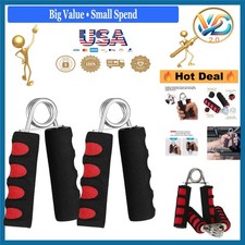 Hand Grip Strengthener 2 Pack Foam Hand Exercise Fitness Equipment