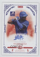 2022 Onyx Vintage Auto Blue Ink Nazier Mule #VANA Auto 05ks