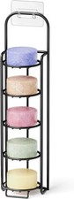 5 Tier Shampoo Bar Holder for Shower, Self Draining Soap Bar Holders Caddy