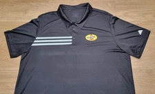Adidas Pennzoil Preformance Polo Golf Shirt Men's 2XL Car Racing Auto FLAW
